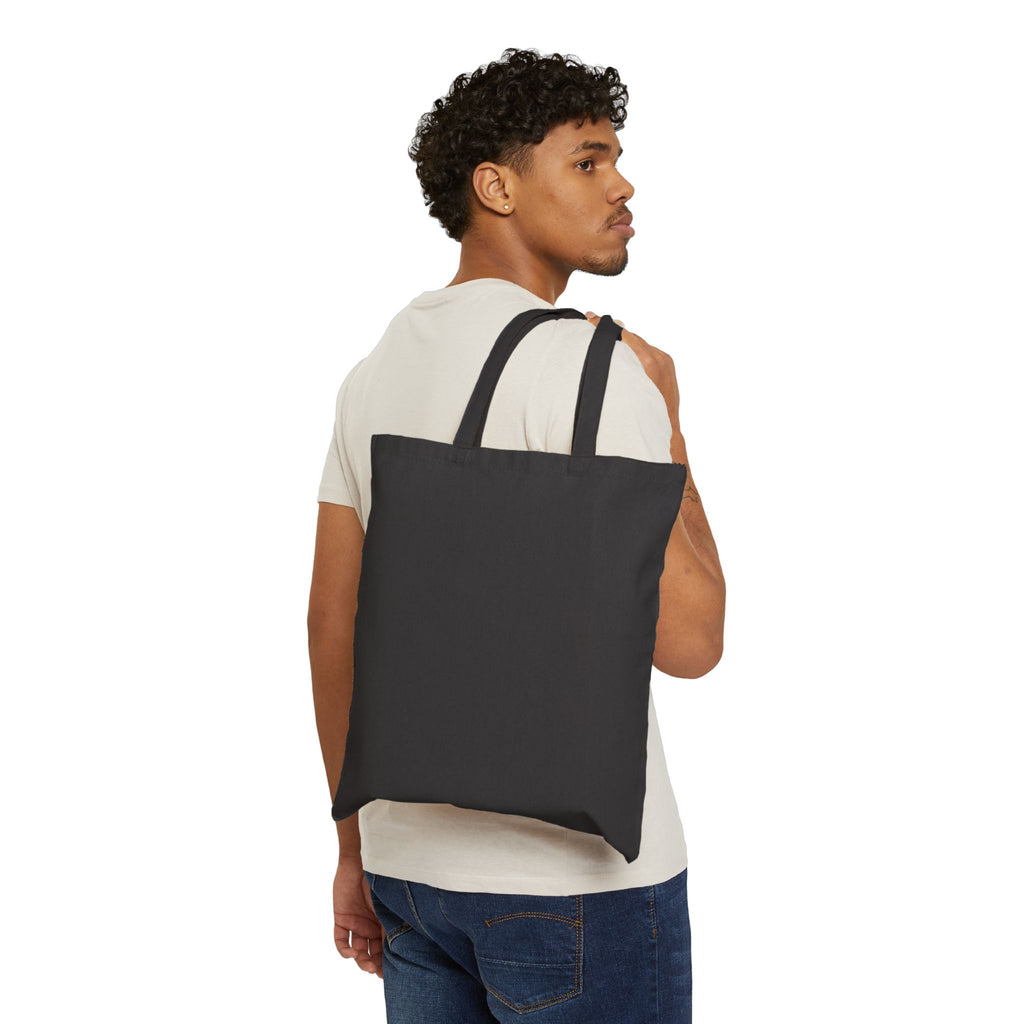 Journey Into Sounds Canvas Tote — Music Lover Eco Grocery Bag