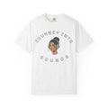 Journey Into Sounds T-Shirt — Retro Headphones Graphic Tee