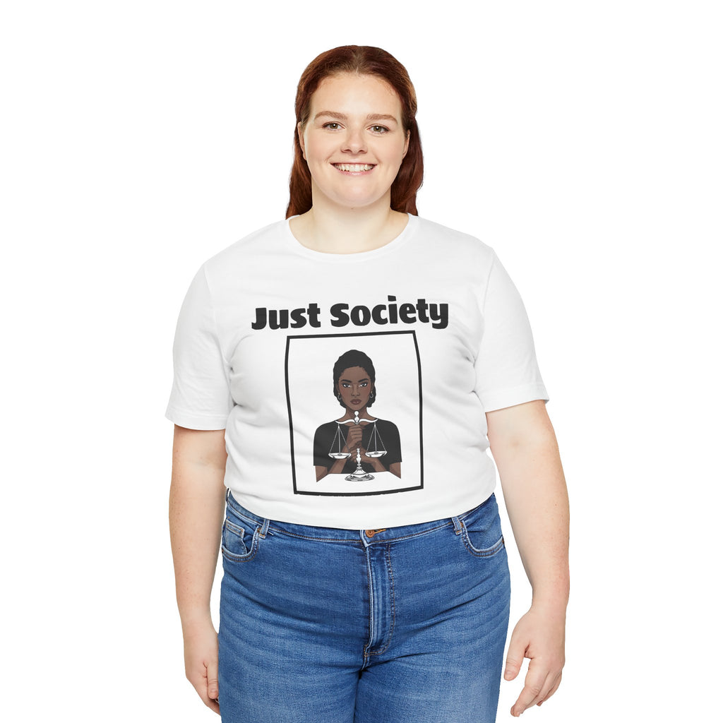 Just Society Tee — Stylish Social Justice Graphic T-Shirt