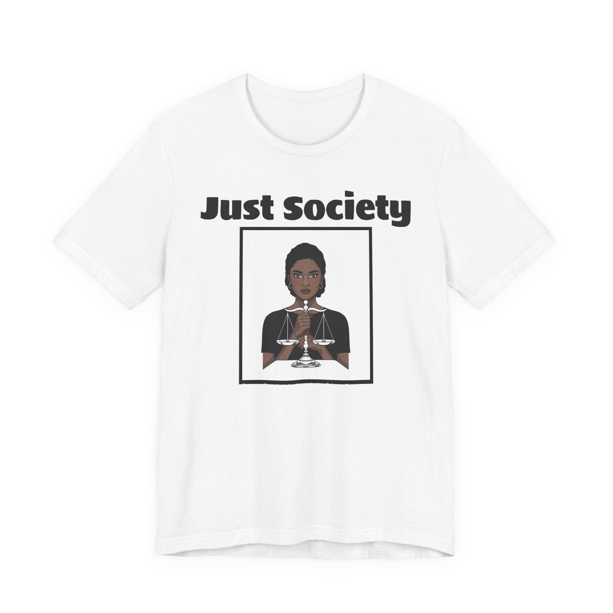 Just Society Tee — Stylish Social Justice Graphic T-Shirt