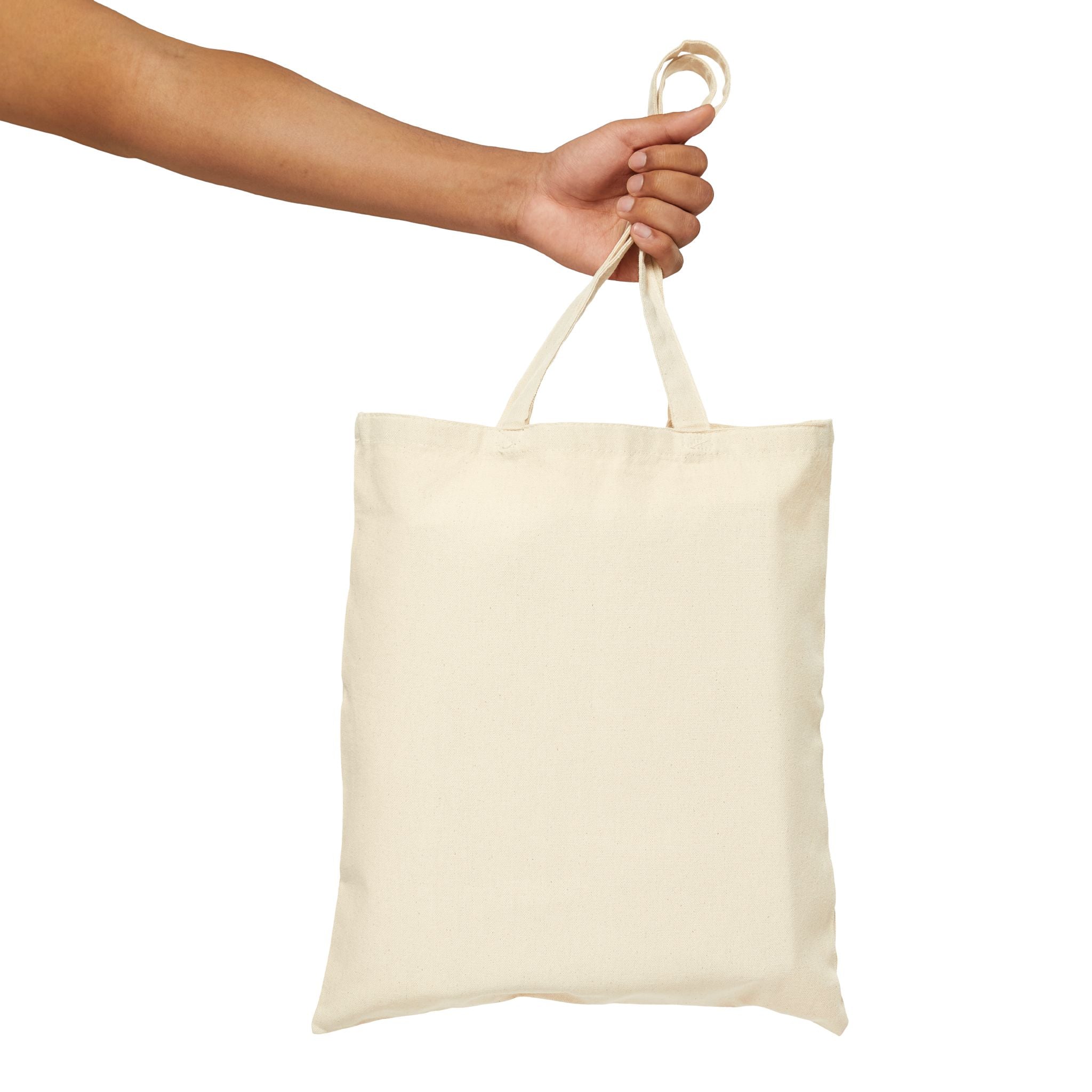 Journey Into Sounds Canvas Tote — Music Lover Eco Grocery Bag